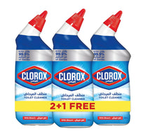 منظف ​​المرحاض كلوركس برائحة أصلية عبوة اقتصادية ٣ × ٧٠٩ مل