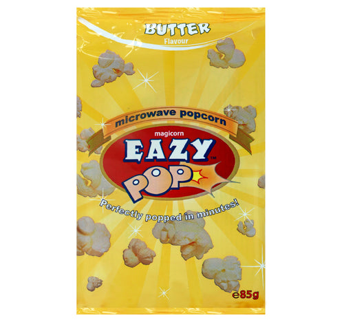 Eazy Pop Microwave Popcorn Butter 85 g