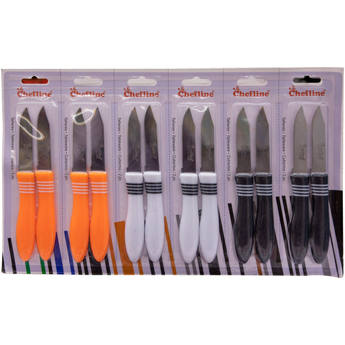 Chefline Paring Knife Set, 12 Pcs, GK222