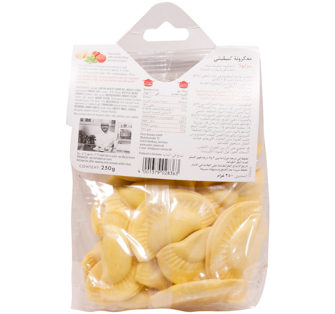 Pasta Romana Ravioli Tomato & Mozzarella 250 g