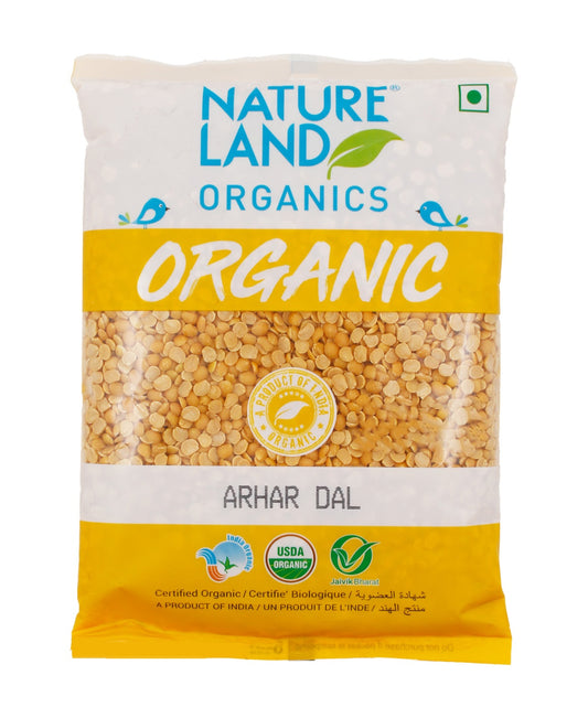 Nature Land Organic Arhar Dal 500 g