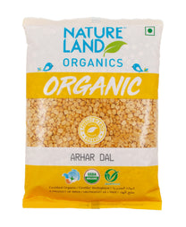 Nature Land Organic Arhar Dal 500 g