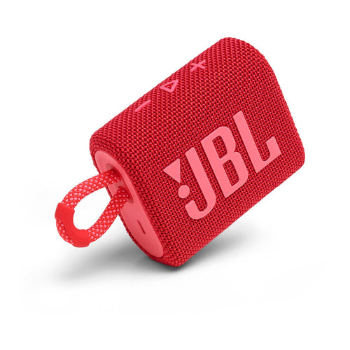 مكبر صوت بلوتوث محمول من JBL GO 3 أحمر