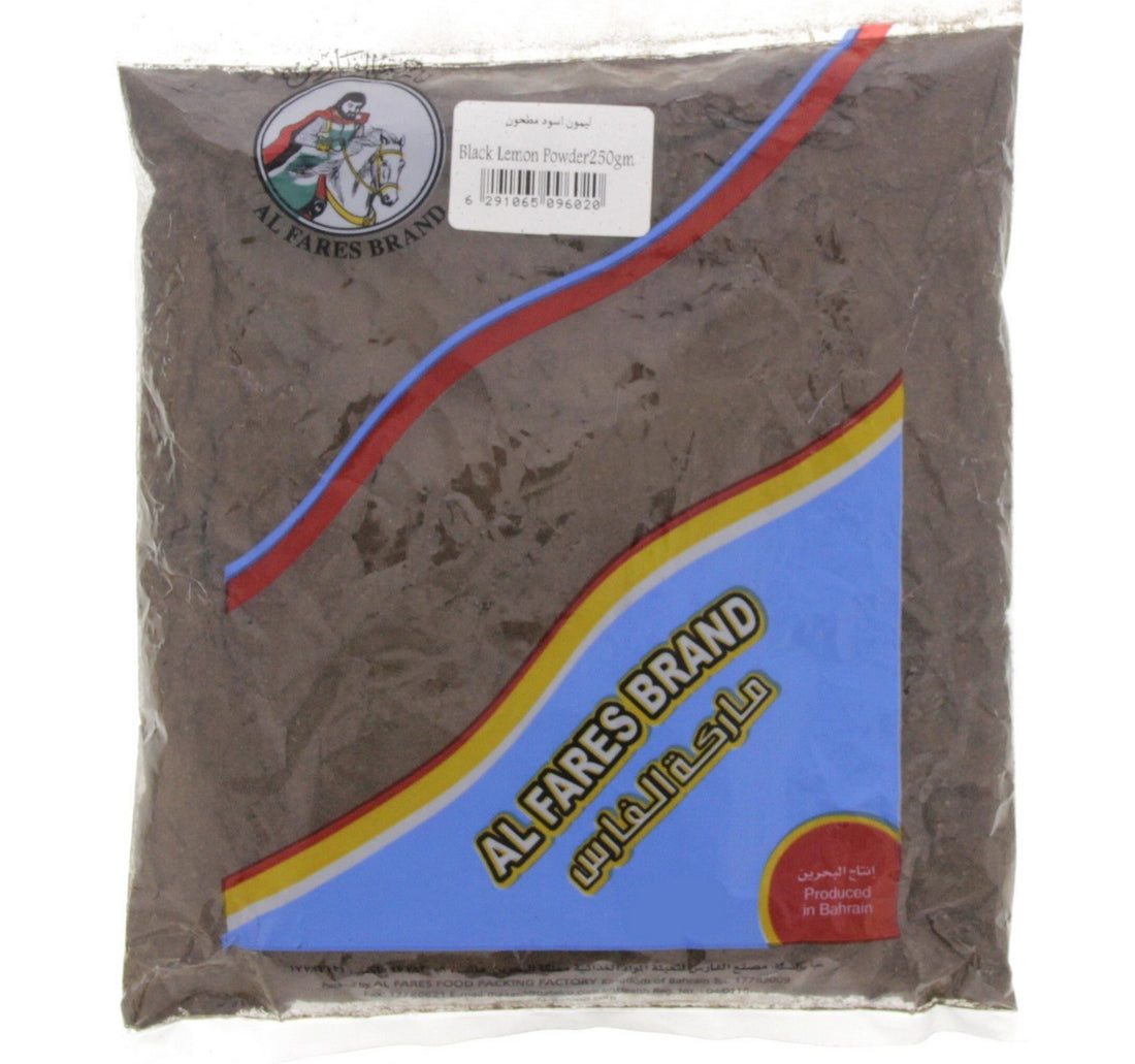 Al Fares Brand Black Lemon Powder 250 g