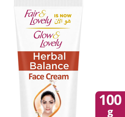 Glow & Lovely Face Cream Herbal Balance 100 g