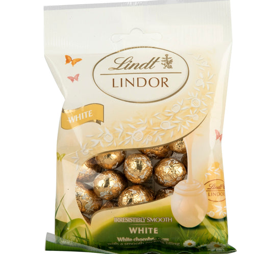 Lindt Lindor White Chocolate Mini Eggs 80 g