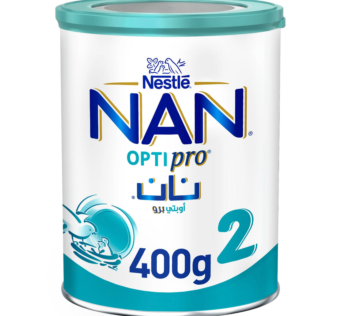 تركيبة نستله نان أوبتي برو للمتابعة المرحلة الثانية من عمر 6 إلى 12 شهرًا 400 جرام