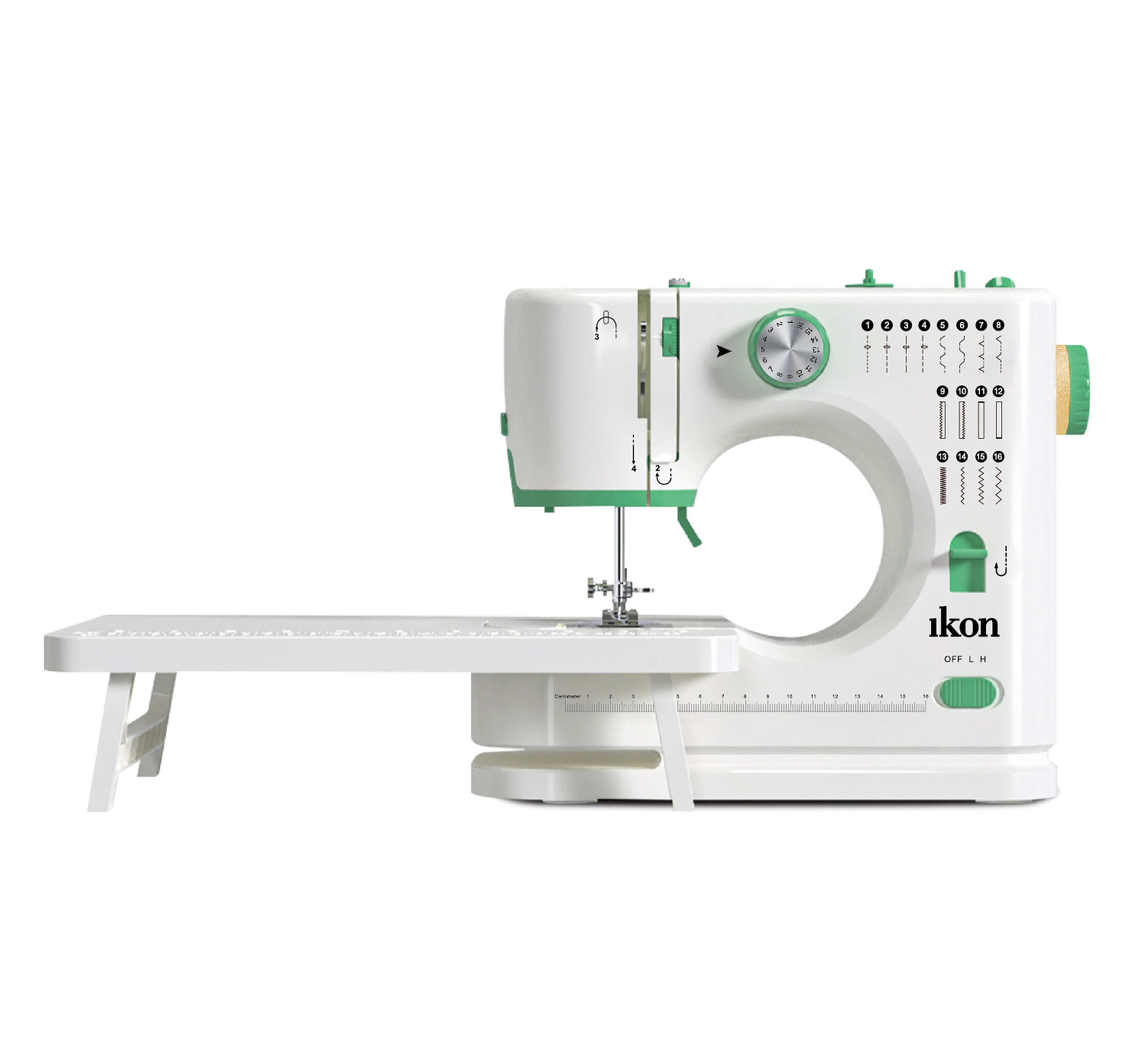 Ikon Sewing Machine, White, IKSM520 – Shefs