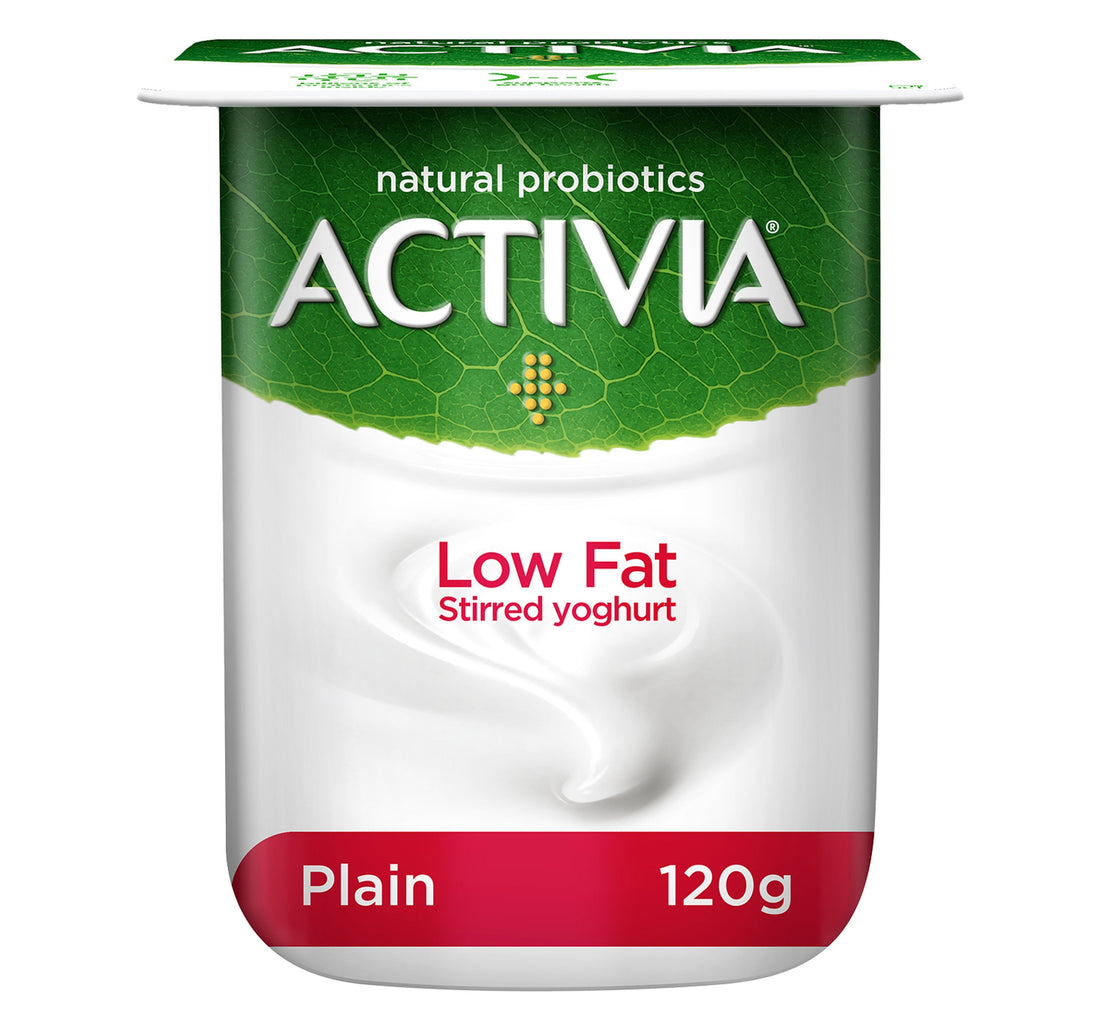 Activia Stirred Yoghurt Low Fat Plain 125 g