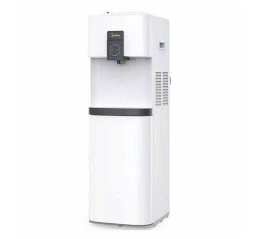 Midea Top Load Water Dispenser with Cabinet, White, YL2037SW