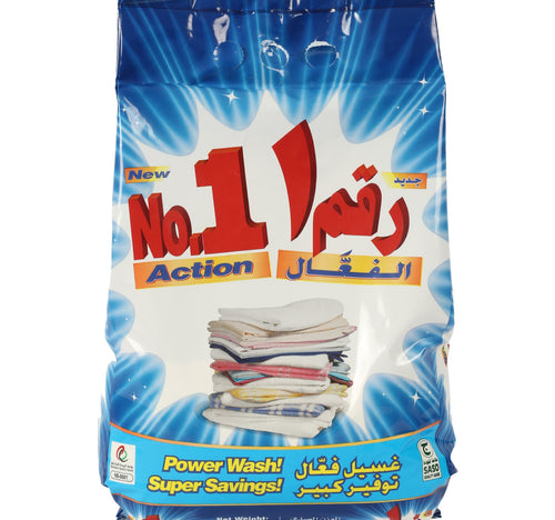 No.1 Washing Powder Top Load Poly Bag 2.05 kg
