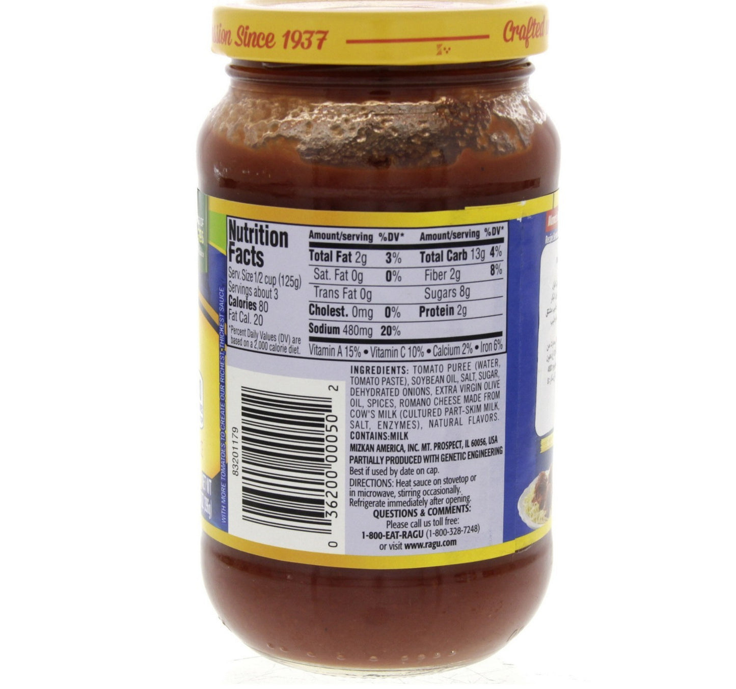 Ragu Old World Style Traditional Sauce 396 g