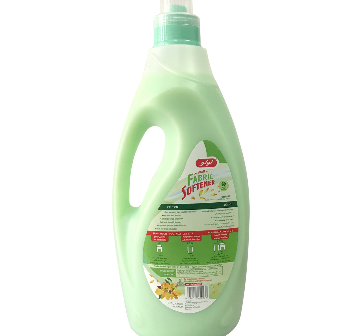 LuLu Fabric Softener Mountain Flower 4 Litre