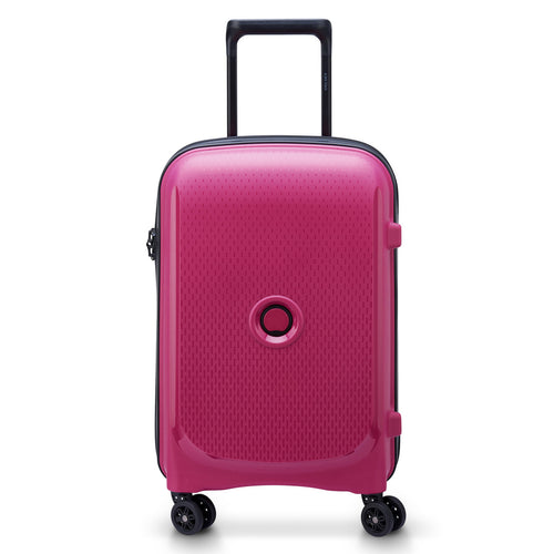 Delsey Belmont Plus Non Expandable 4 Wheels Hard Trolley, 55 cm, Raspberry