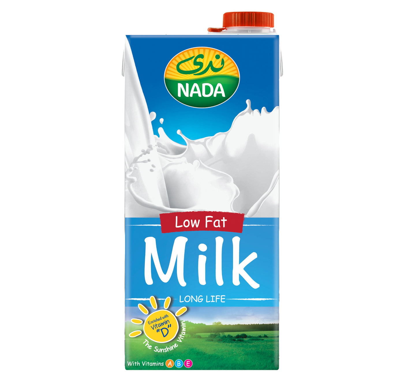Nada Low Fat Long Life Milk 4 x 1 Litre