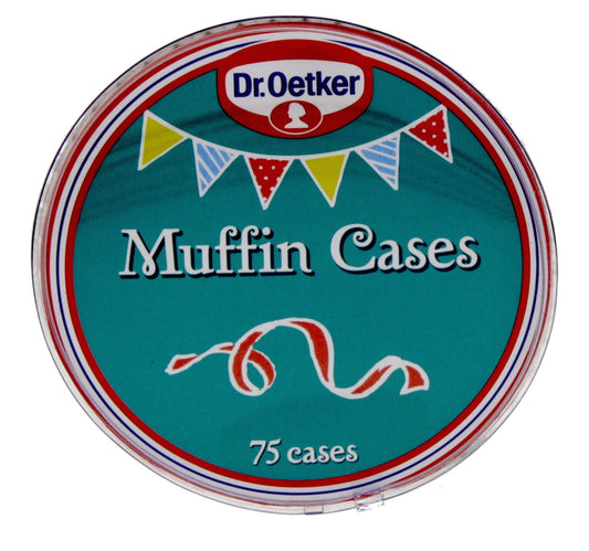 Dr. Oetker White Muffin Cases 75 pcs