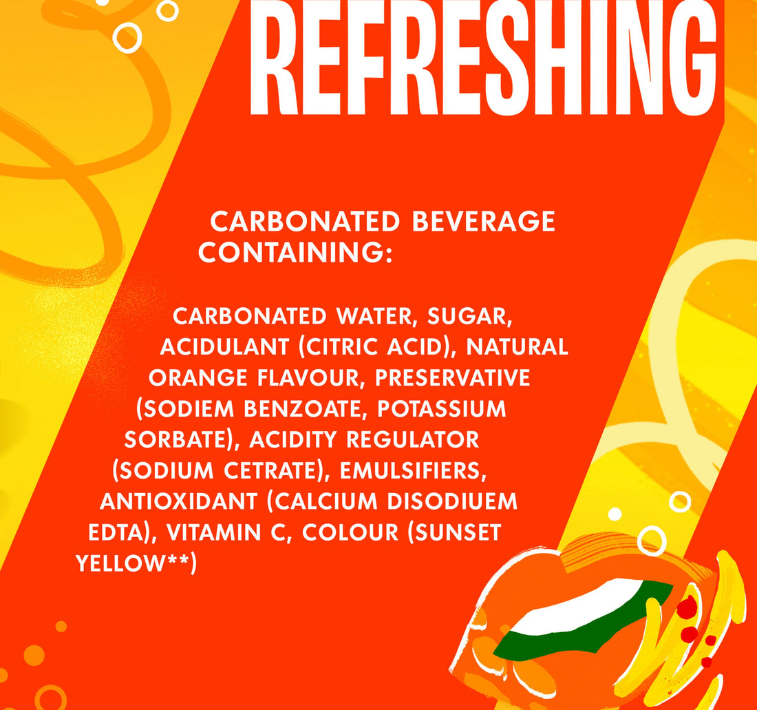 Mirinda Orange Glass Bottle 6 x 250 ml