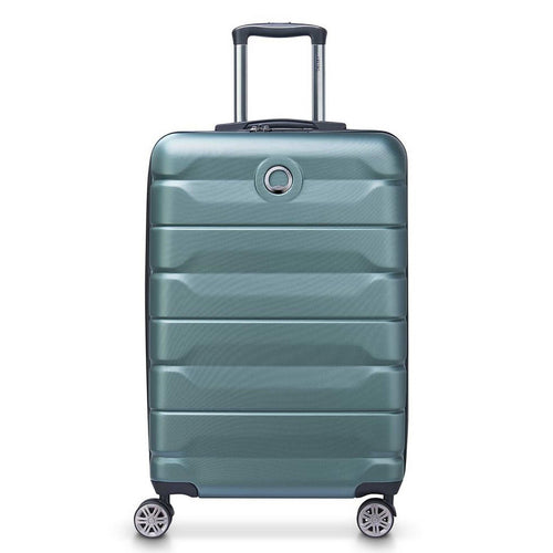 Delsey Air Armour 4 Wheels Hard Trolley, 78 cm, Green