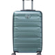 Delsey Air Armour 4 Wheels Hard Trolley, 78 cm, Green