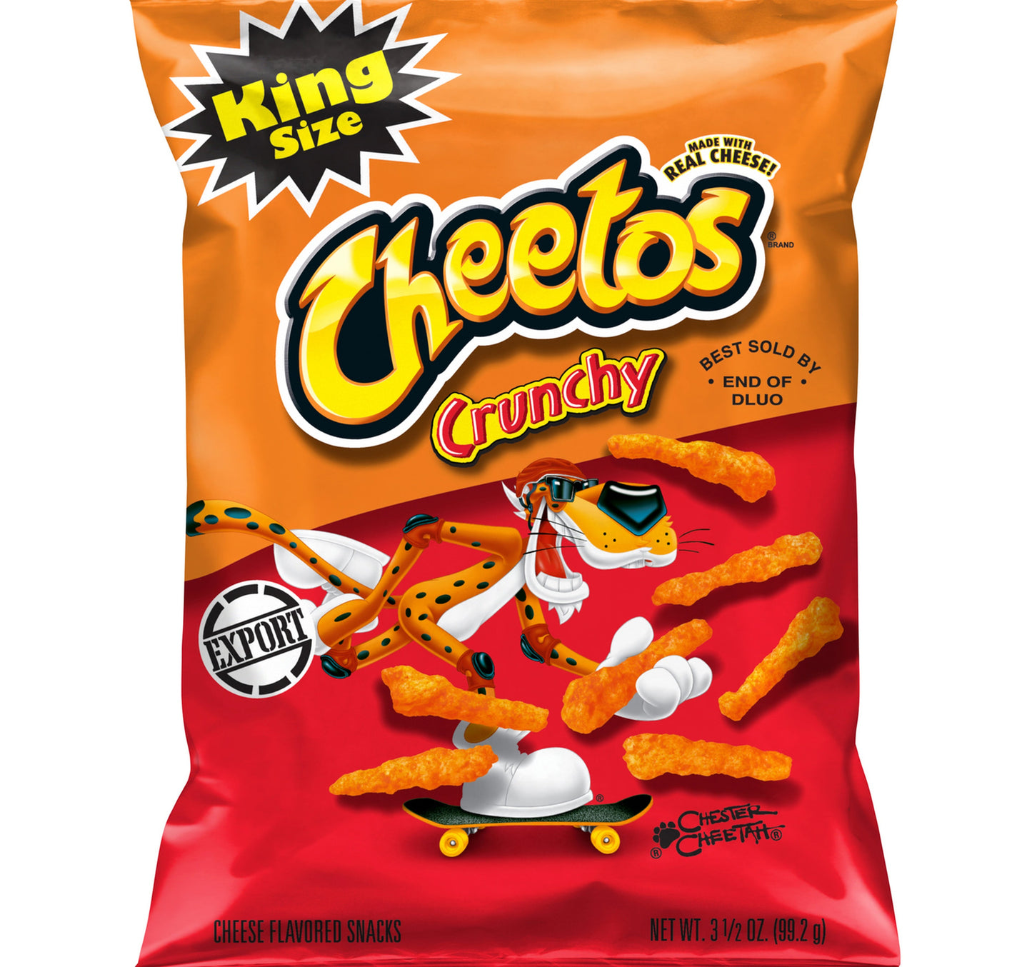 Cheetos Crunchy Cheese Flavored Snacks 99.2 g