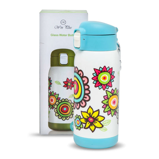 Win Plus Glass Water Bottle 8576 320ml