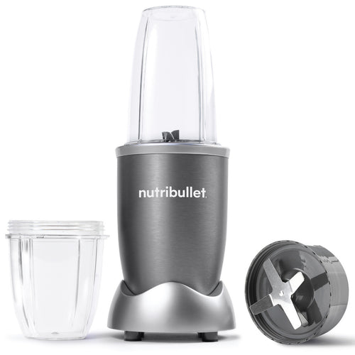 Nutribullet Multi-Function High Speed Blender, 600 W, 3 Piece Accessories, Gray, NBR-0612