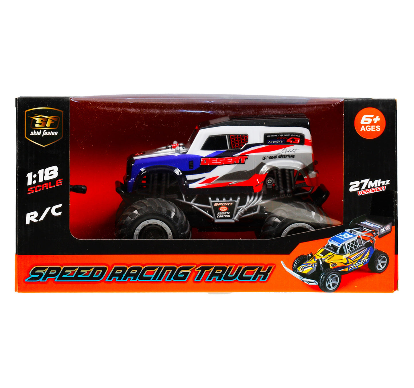 Skid Fusion 1:18 Scale Remote Control Climbing Car, 9003-2