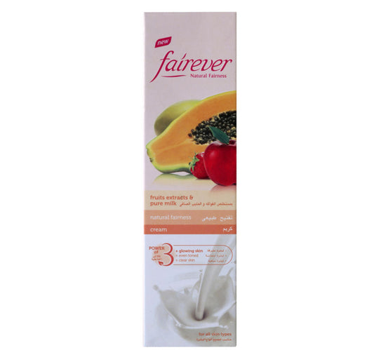Cavin Kare Fairever Natural Fairness Cream Fruit Extracts & Pure Milk 100 g