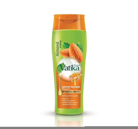 Vatika Natural Moisture Treatment Shampoo For Dry Frizzy Coarse Hair 400 ml