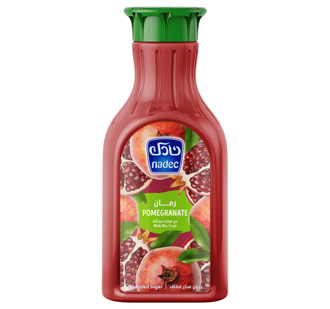 Nadec No Added Sugar Pomegranate With Mix Fruit Juice 1 .3 Litres