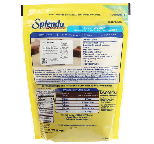Splenda Gluten Free Brown Sugar Blend 454 g