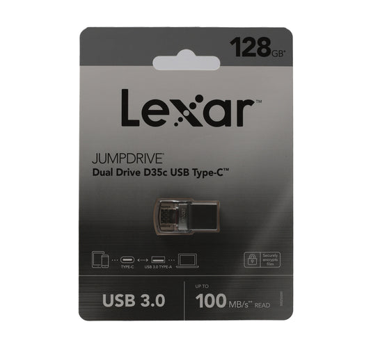 Lexar Type C Dual Drive, 128 GB, LJDD35C