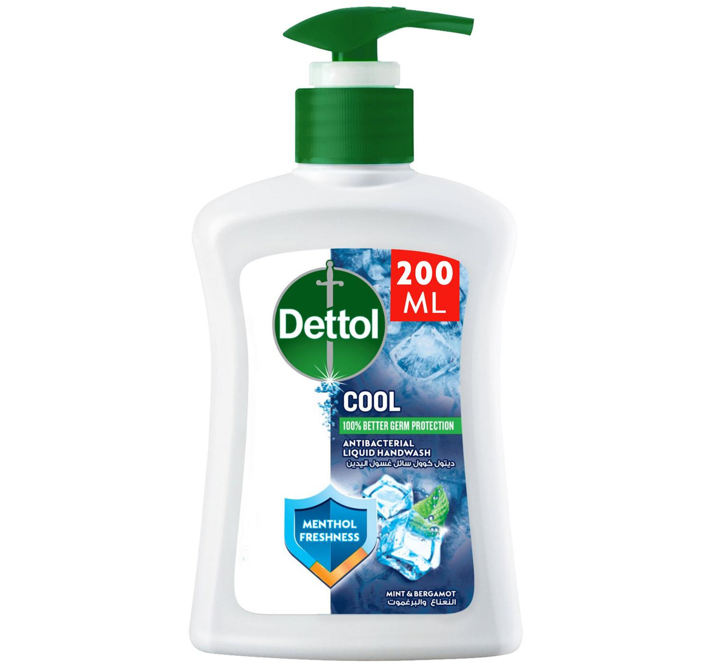 ديتول كول سائل غسيل اليدين برائحة النعناع والبرغموت 200 مل