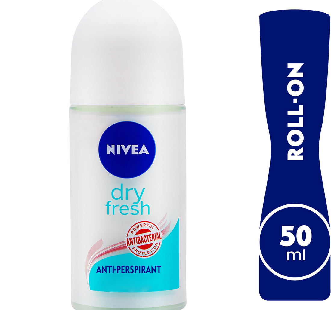 Nivea Dry Fresh 48H Sweat & Odour Protection Antiperspirant Roll-on for Women 50 ml