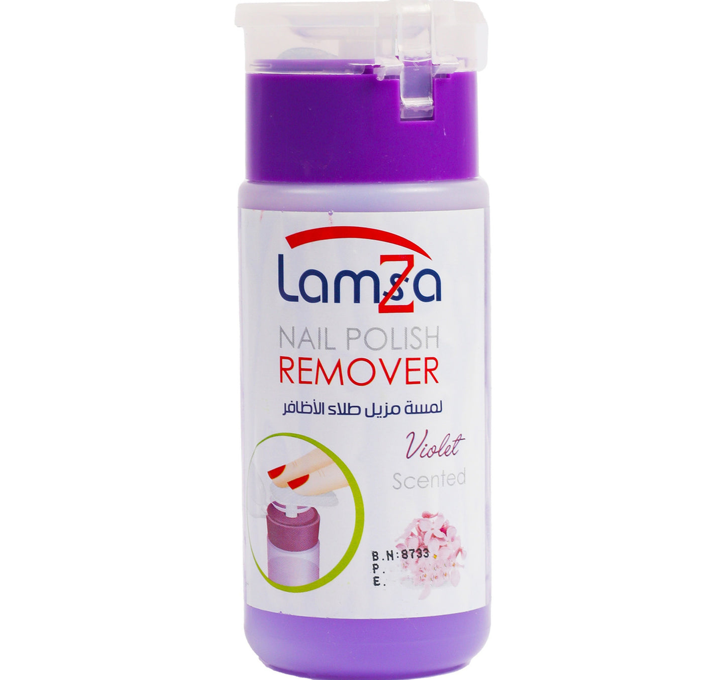 Lamsa Violet Scented Nail Polish Remover 100 ml