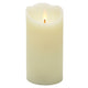 Maple Leaf Battery Operated LED Wax Candle 7.5x15cm