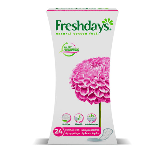 Freshdays Daily Liners Normal Scented 24 pcs