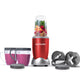 NutriBullet Multi-Function High Speed Blender, 600 W, 9 Piece Accessories, Red, NBR-1212R