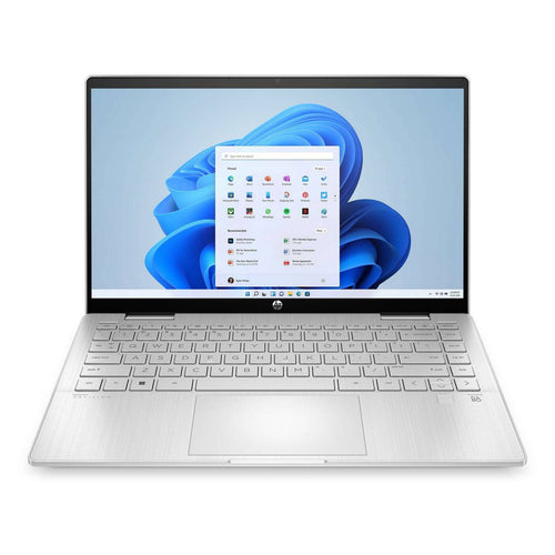 HP Pavilion x360 2-in-1 Laptop 14 inches FHD Touch Screen with HP Pen,Intel Core i5-1335U, 8 GB DDR4-3200 MHz Ram, 512 GB PCIe NVMe M.2 SSD, Windows 11 Home, Natural Silver, 14-ek1013ne