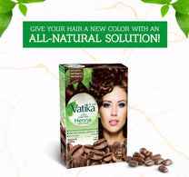 Vatika Naturals Henna Dark Brown 4.5 Hair Colour 60 g