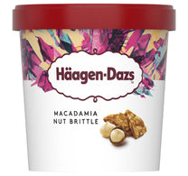 Haagen-Dazs Vanilla With Macadamia Nut Brittle Ice Cream 100 ml