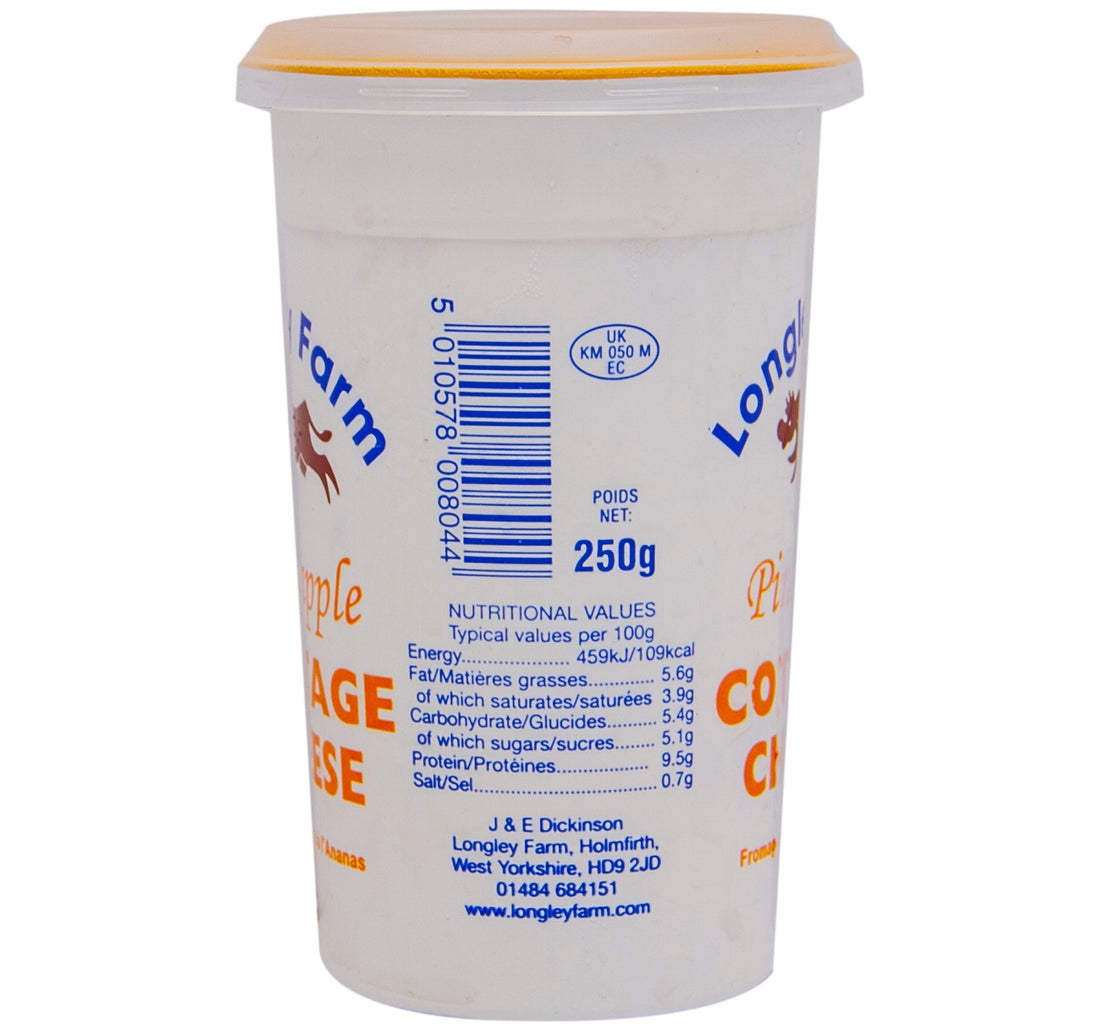 Longley Farm Pineapple Cottage Cheese 250 g