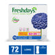 فوط صحية يومية طويلة من فريش دايز، 72 قطعة