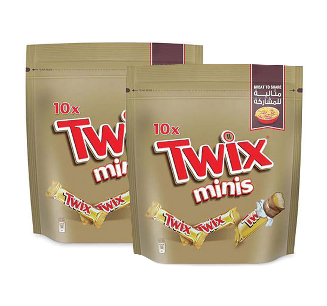 Twix Minis Chocolate Bar 2 x 200 g
