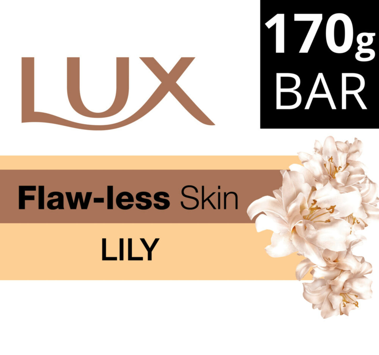 صابون لوكس للبشرة الخالية من العيوب ليلي بار 170 جرام