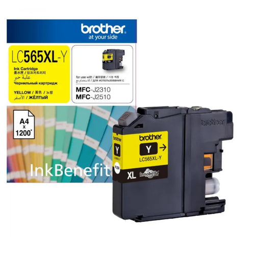 Brother Cartridge LC565 Yellow