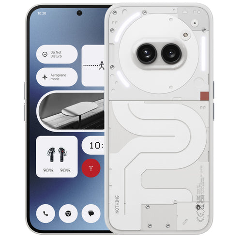 Nothing Phone (2a) 5G Smartphone, 12 GB RAM, 256 GB Storage,White, A10400050 Lulu Hypermarket