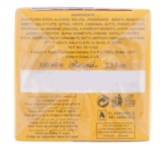 Rasasi Chastity Eau De Perfume For Women 100 ml