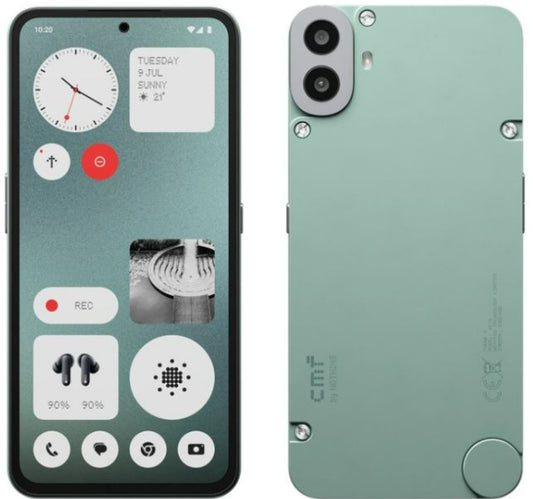 CMF by Nothing Phone 1 5G Smartphone, 8 GB RAM, 256 GB Storage, Light Green