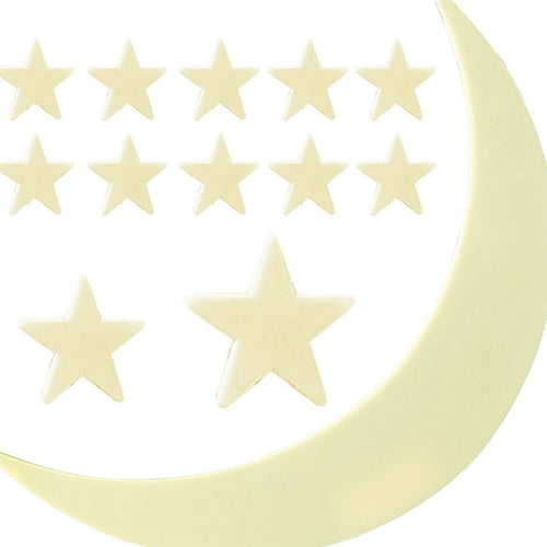 4M Glow in the Dark Moon and 12 Stars, 05215